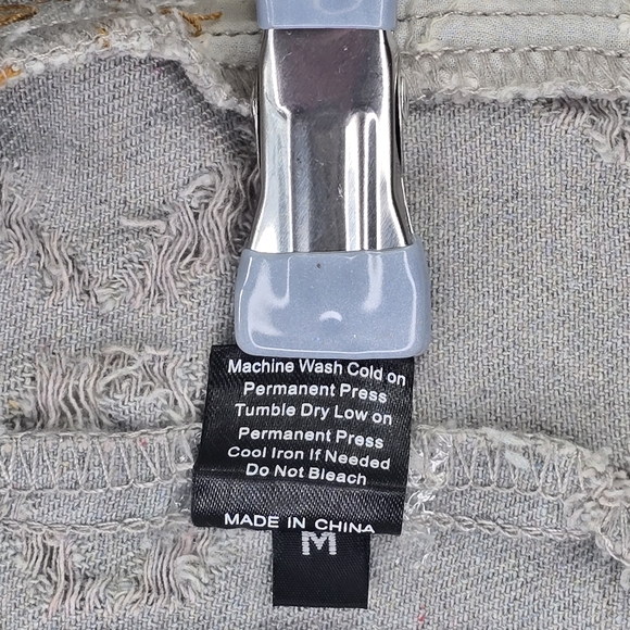 POL Clothing Long Sleeve A-Line Zip Up Hoodie Woven Top Jacket Women’s Size M - Picture 10 of 10